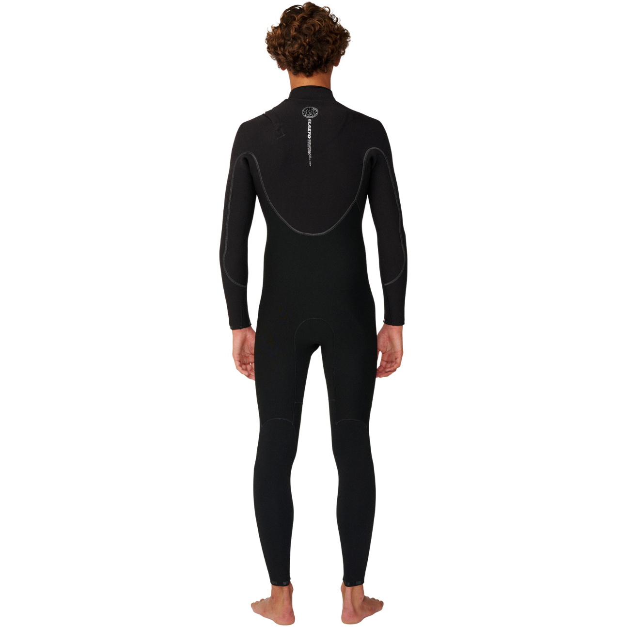 2027 Rip Curl Männer Neoprenanzug Elasto 5/4 Zip Free 18VMFS - Black